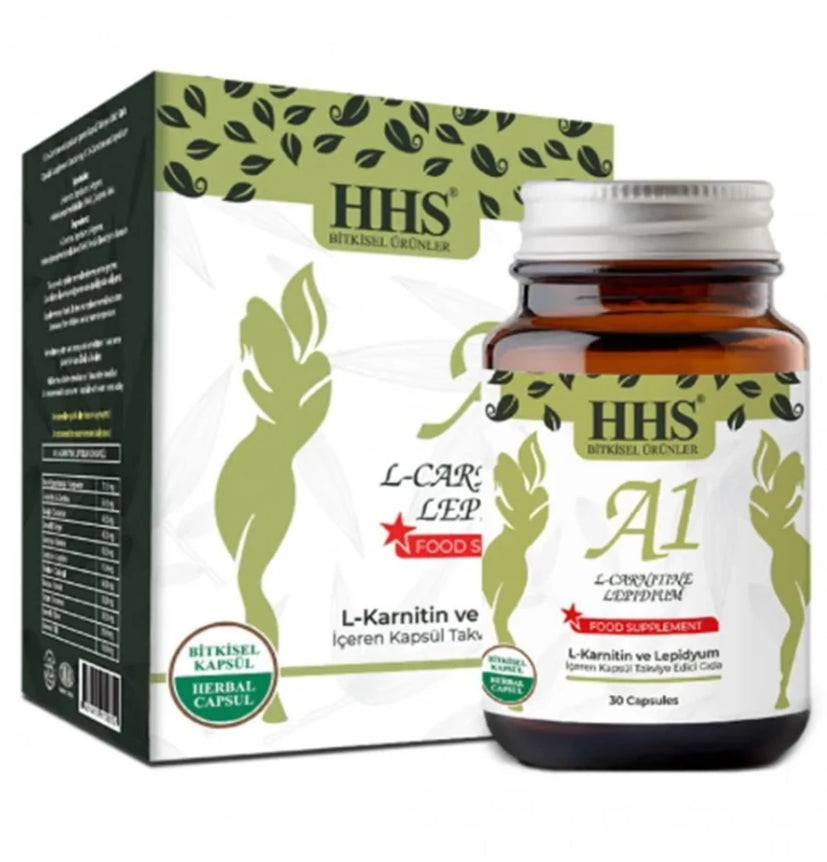 Capsules à base de plantes HHS A1 L-Carnitine Lepidium pour soutenir la gestion du poids
